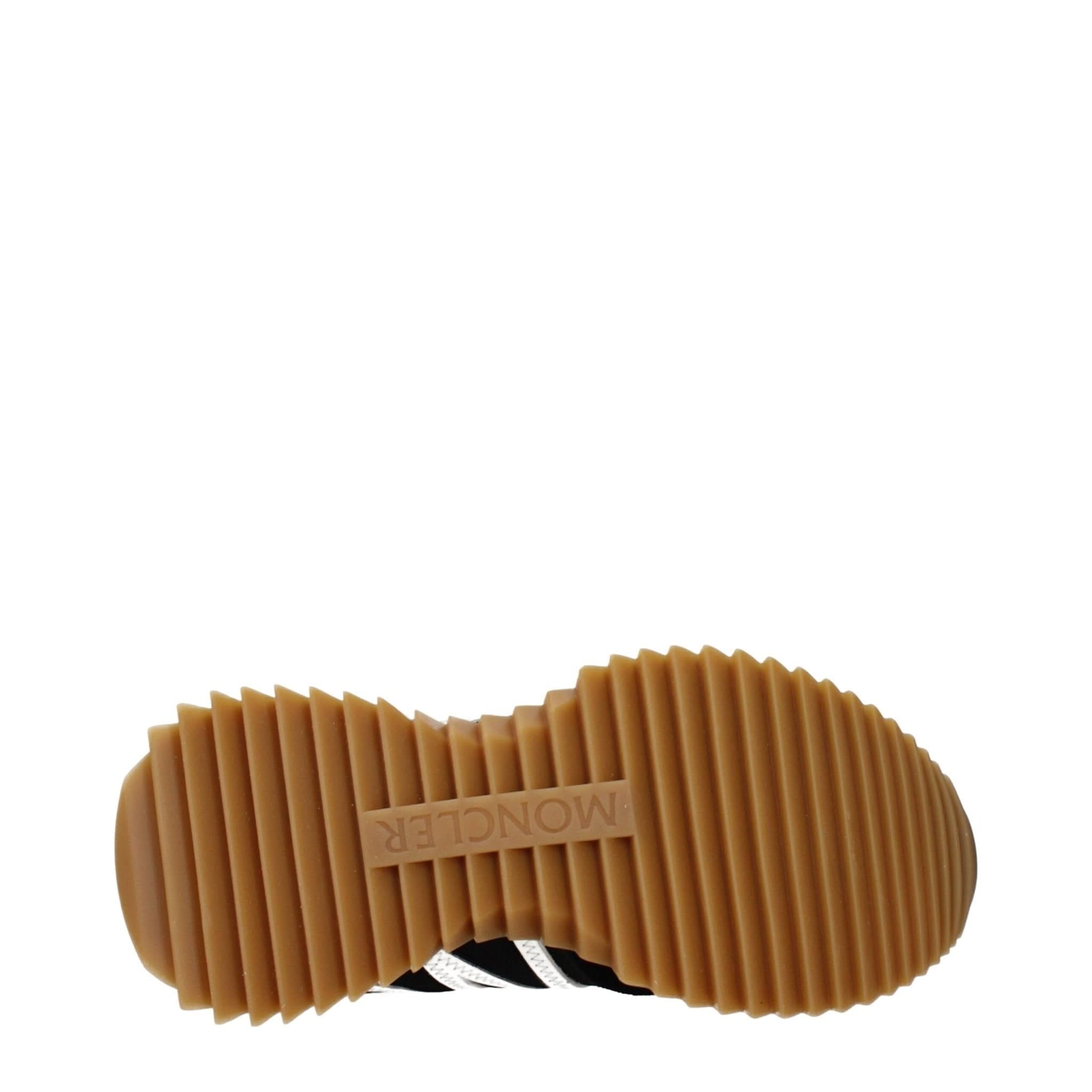 Black Fabric Low Top Sneakers - TIZZIL