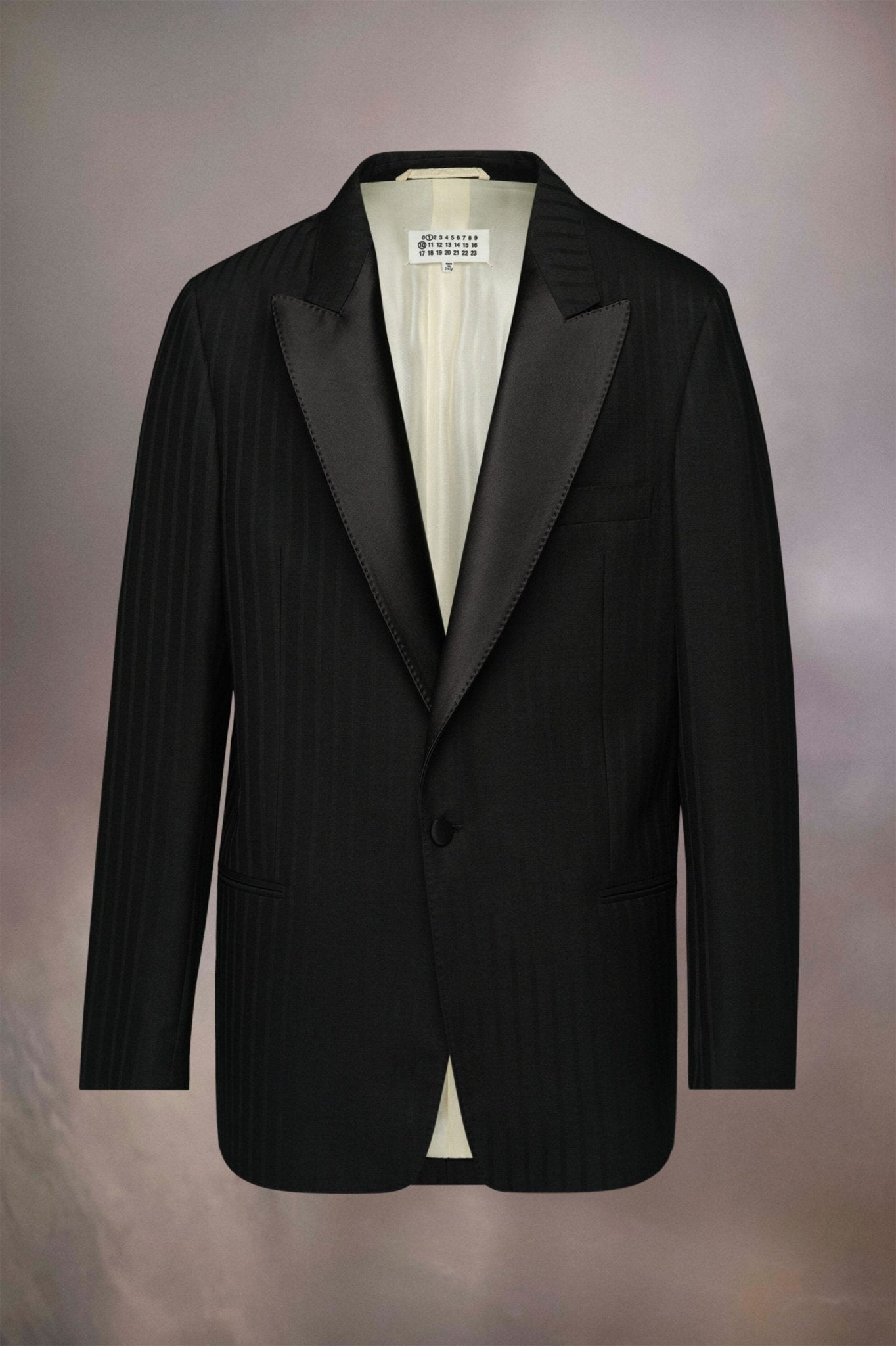 Black Fibres Blazer - TIZZIL