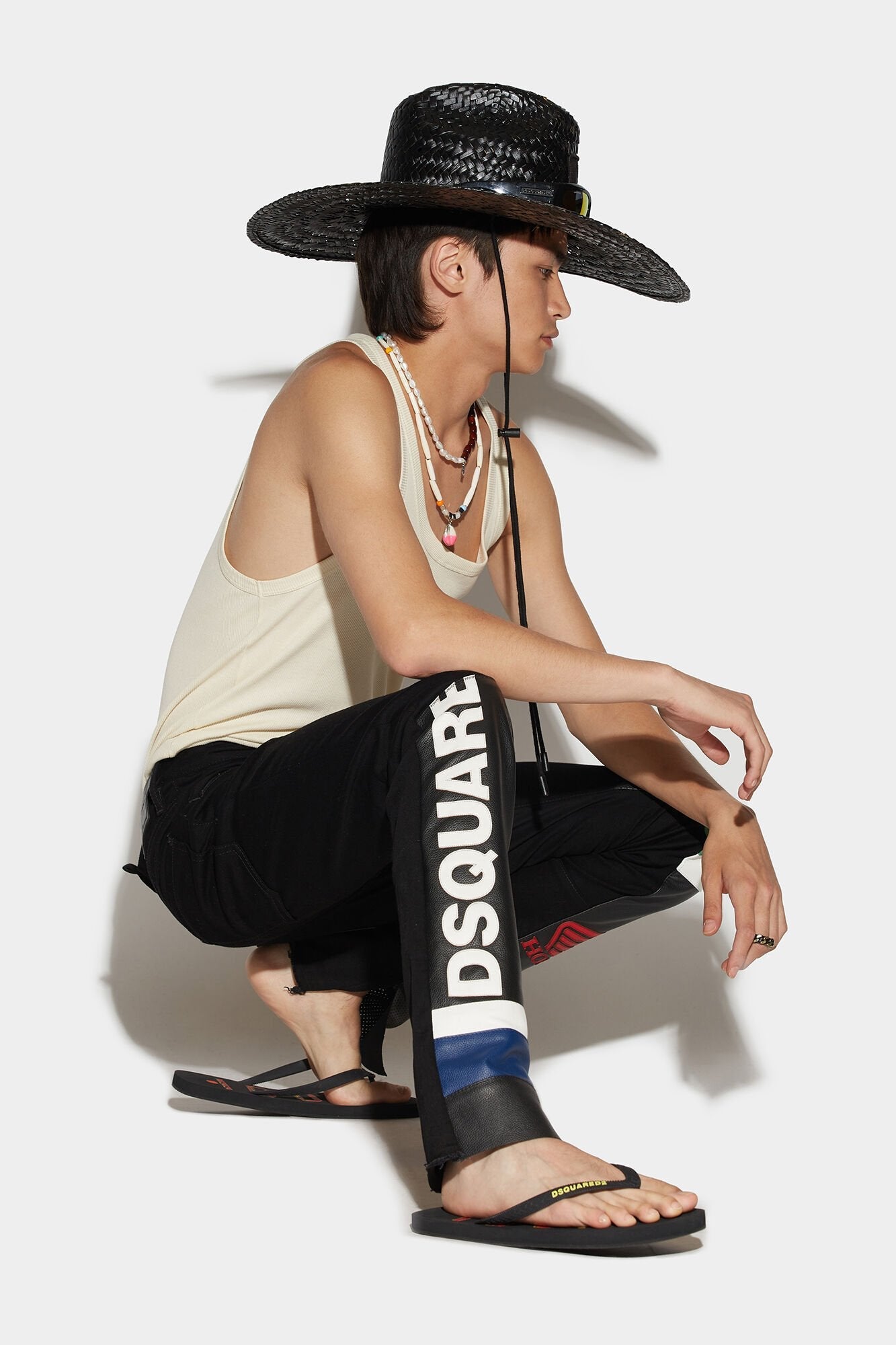 Black Fibres Casual Pants - TIZZIL