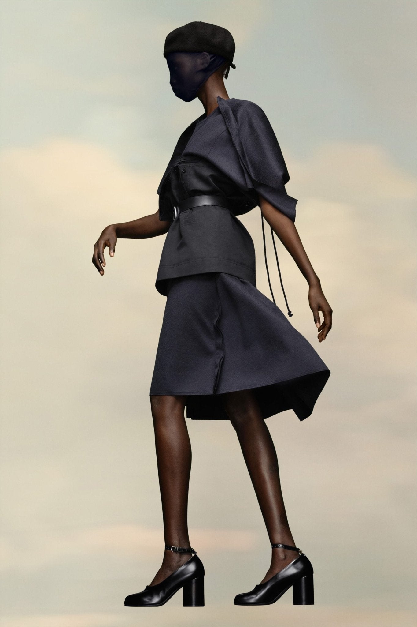 Black Fibres Corset - TIZZIL