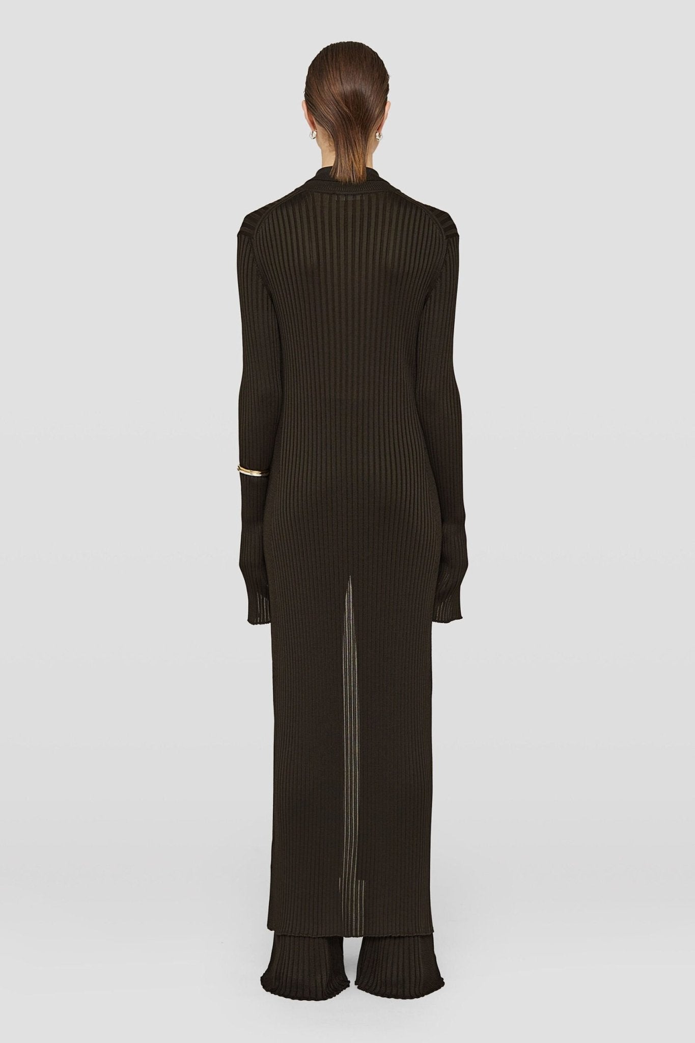 Black Fibres Pants - TIZZIL