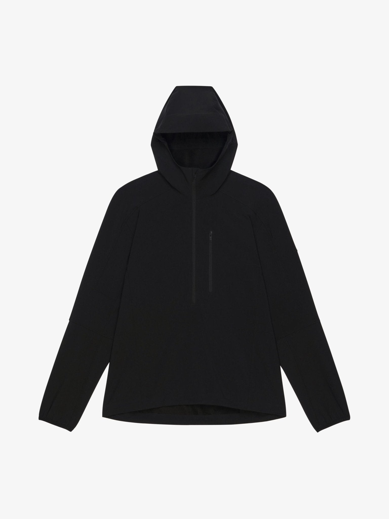 Black Fibres Shell Jacket - TIZZIL