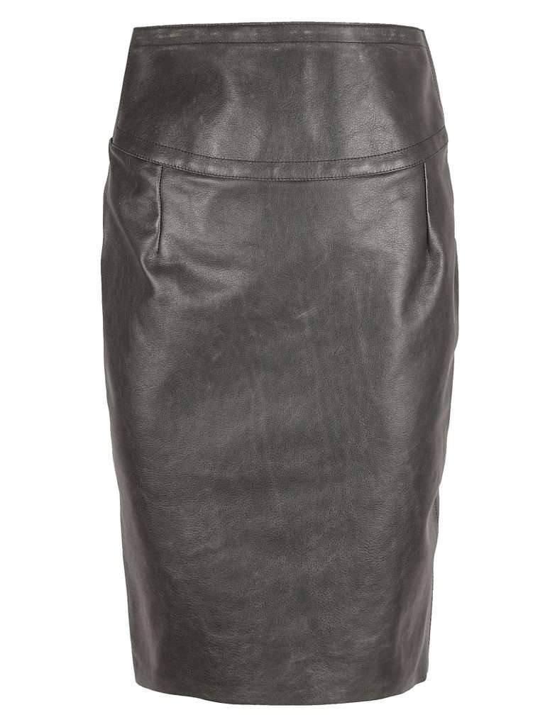 Black Fibres Skirt - TIZZIL