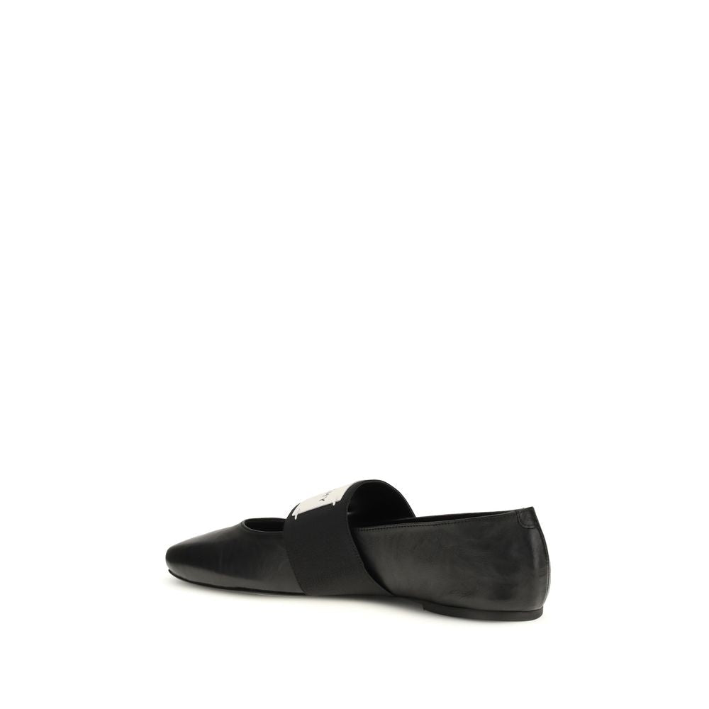 Black Lamb Ovis Aries Aries Ballet Flats - TIZZIL