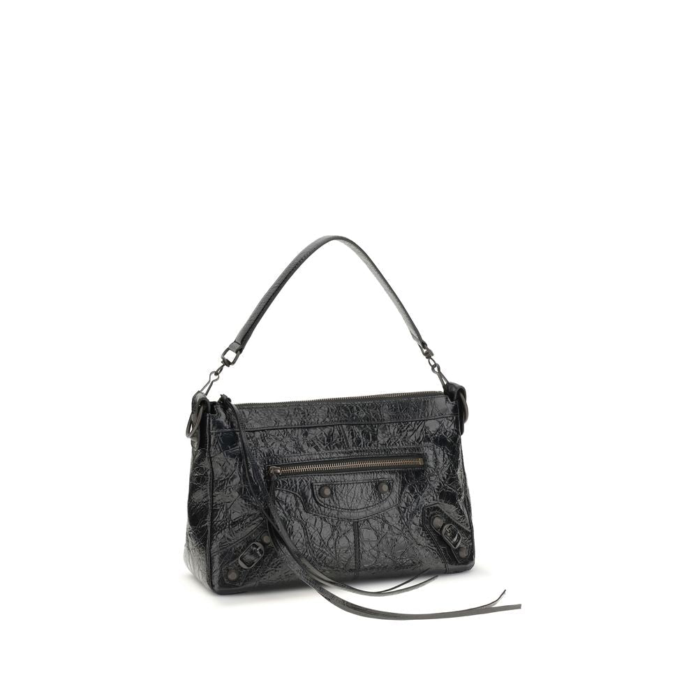 Black Lamb Ovis Aries Aries Shoulder Bag - TIZZIL