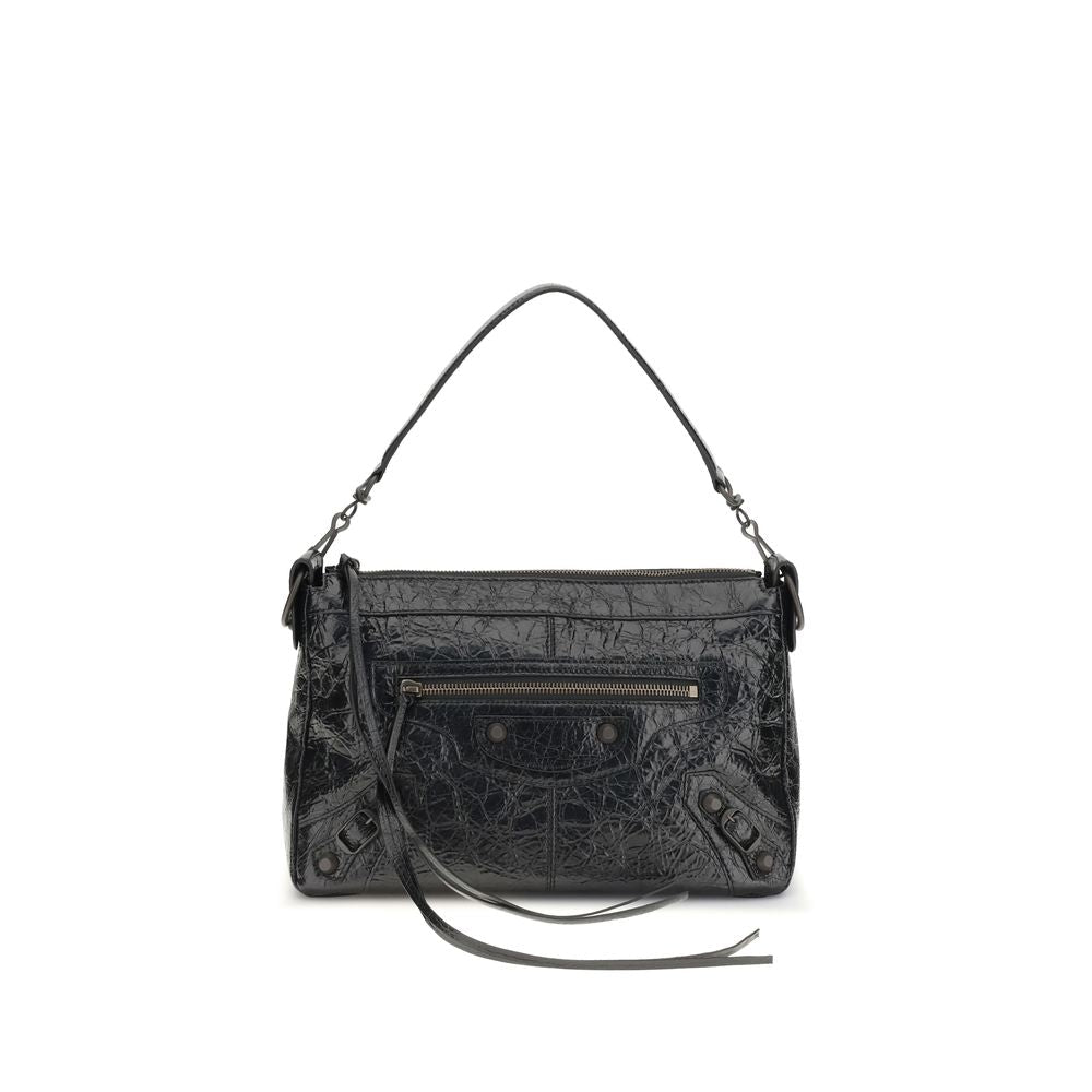 Black Lamb Ovis Aries Aries Shoulder Bag - TIZZIL