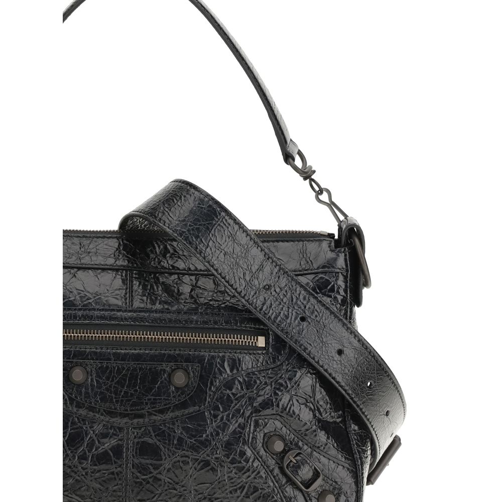 Black Lamb Ovis Aries Aries Shoulder Bag - TIZZIL