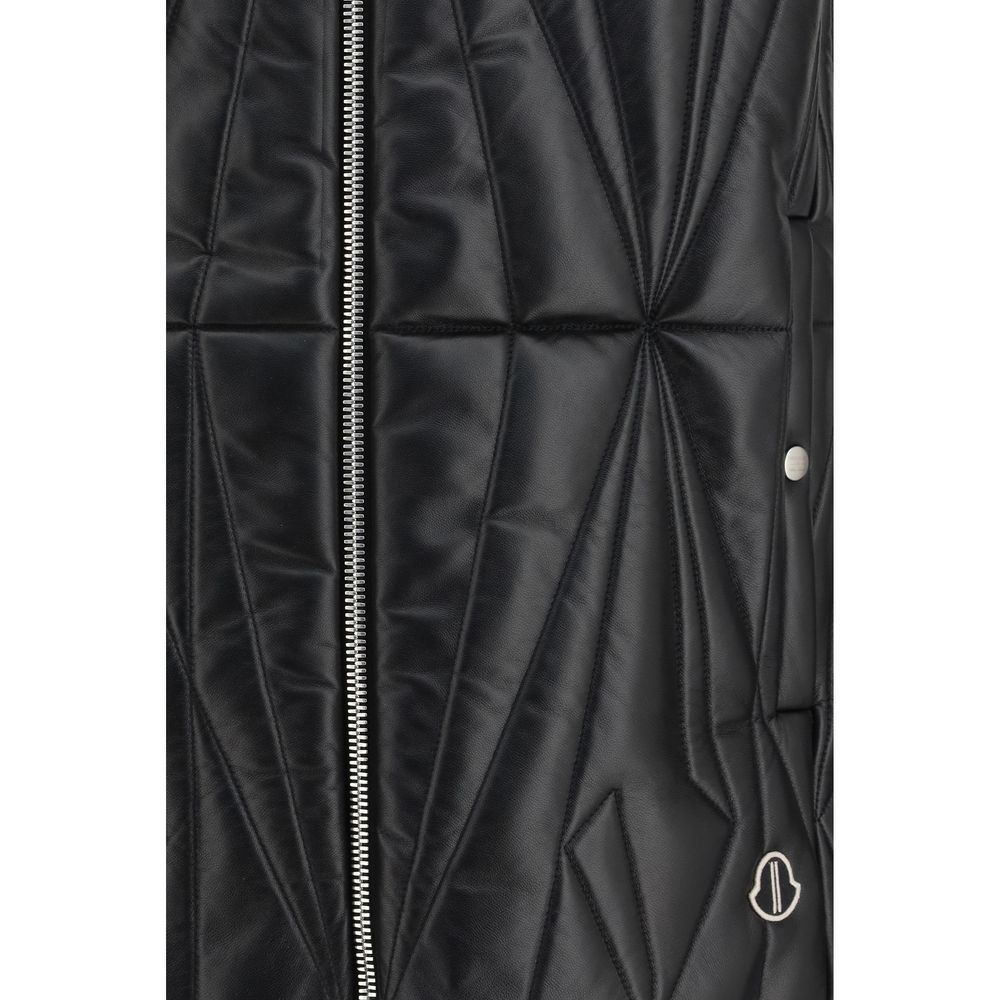 Black Lamb Ovis Aries Aries Sleveless Jacket - TIZZIL