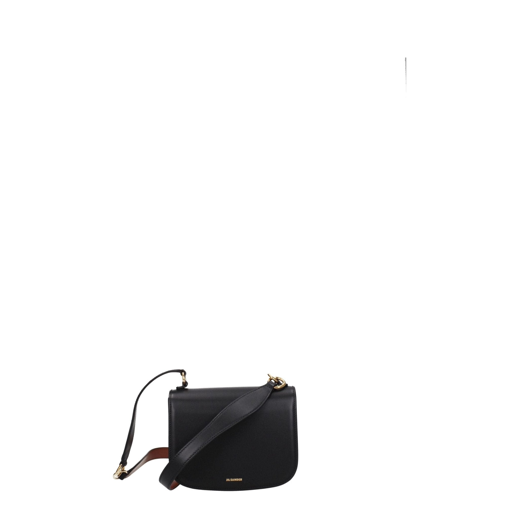 Black Leather Handbag - TIZZIL