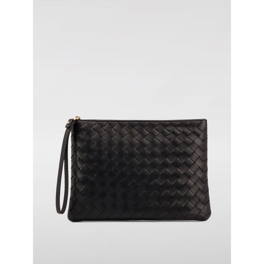 Black Leather Handbag - TIZZIL