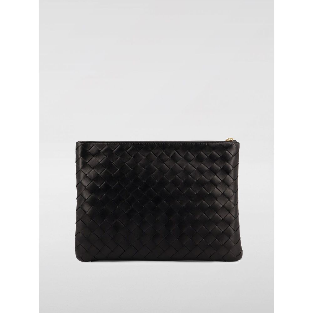 Black Leather Handbag - TIZZIL