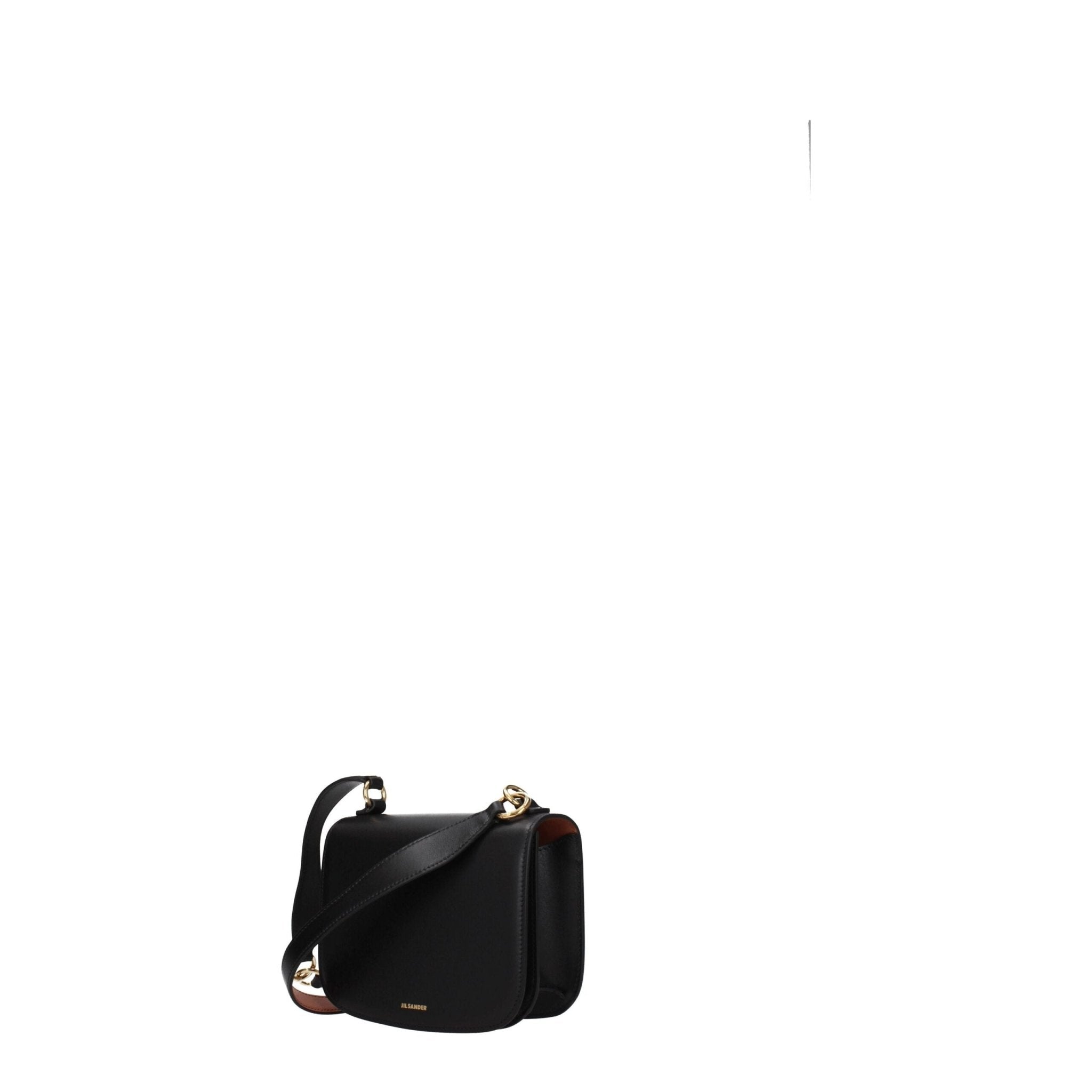 Black Leather Handbag - TIZZIL