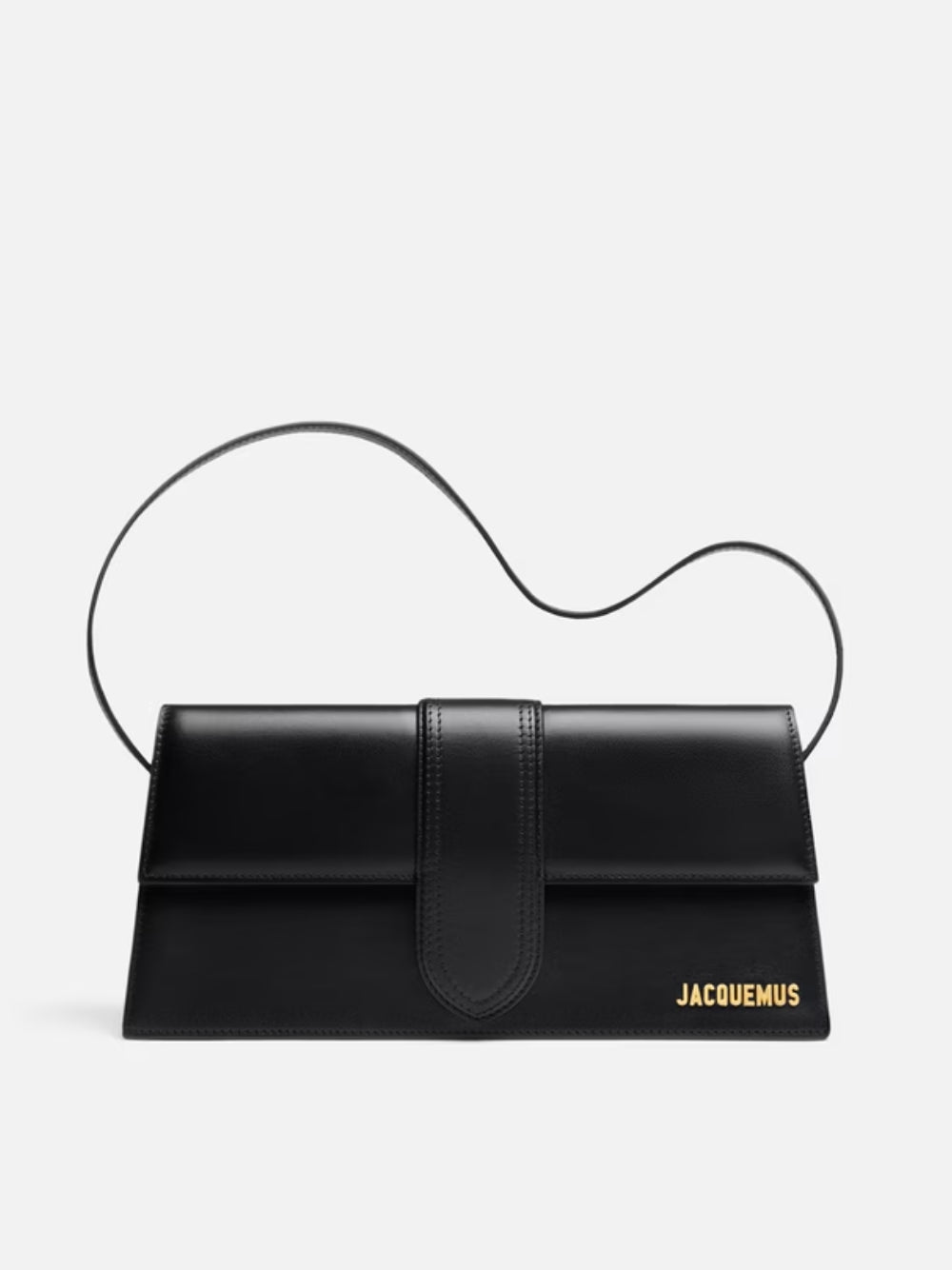 Black leather Le Bambino Long bag - TIZZIL