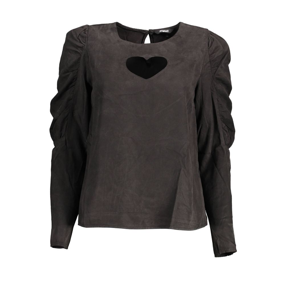 Black Lyocell Women Shirt - TIZZIL