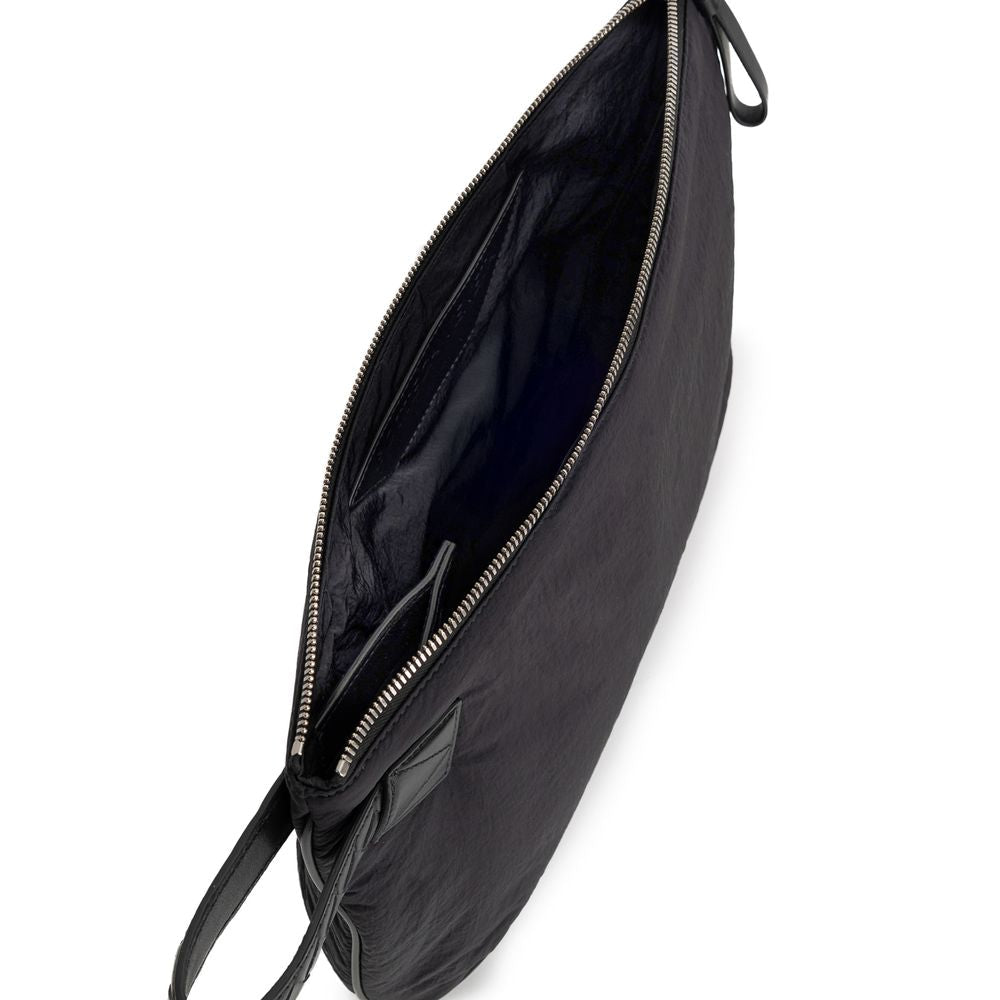 Black Nylon Clutch Bag - TIZZIL