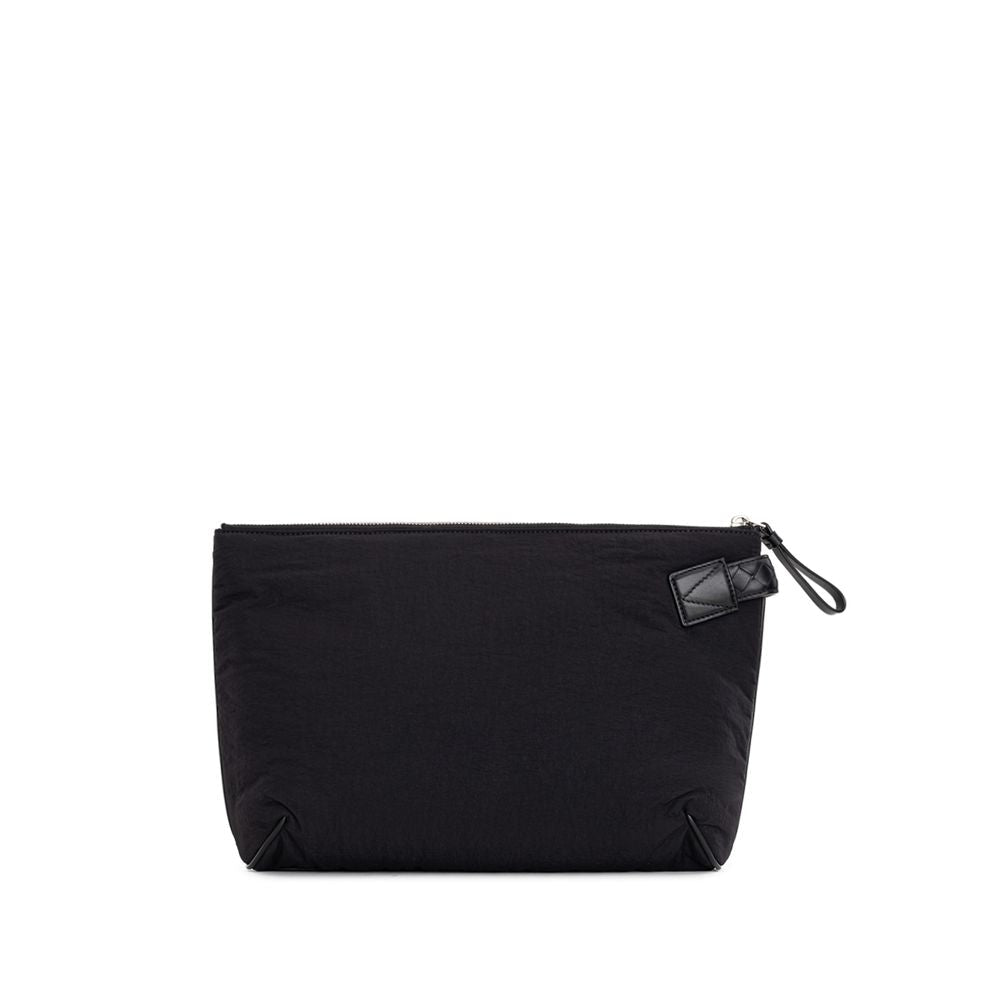 Black Nylon Clutch Bag - TIZZIL