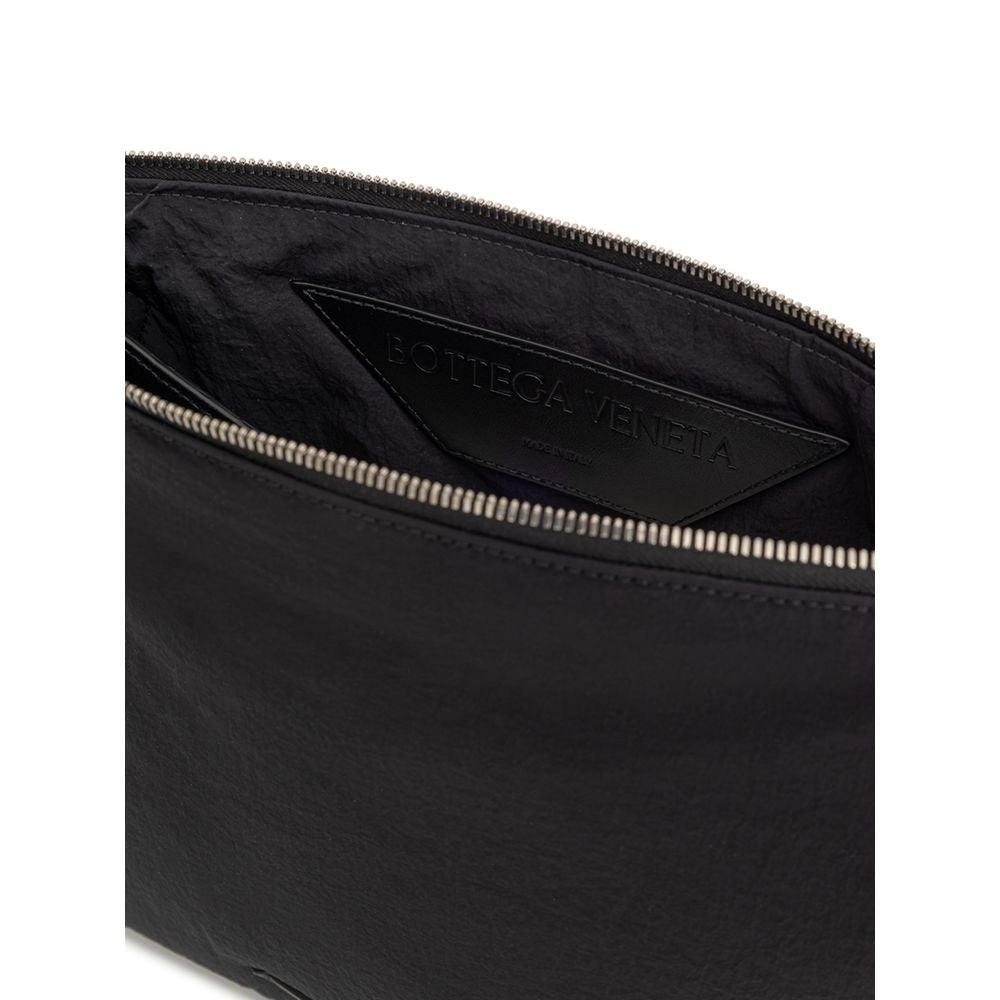 Black Nylon Clutch Bag - TIZZIL