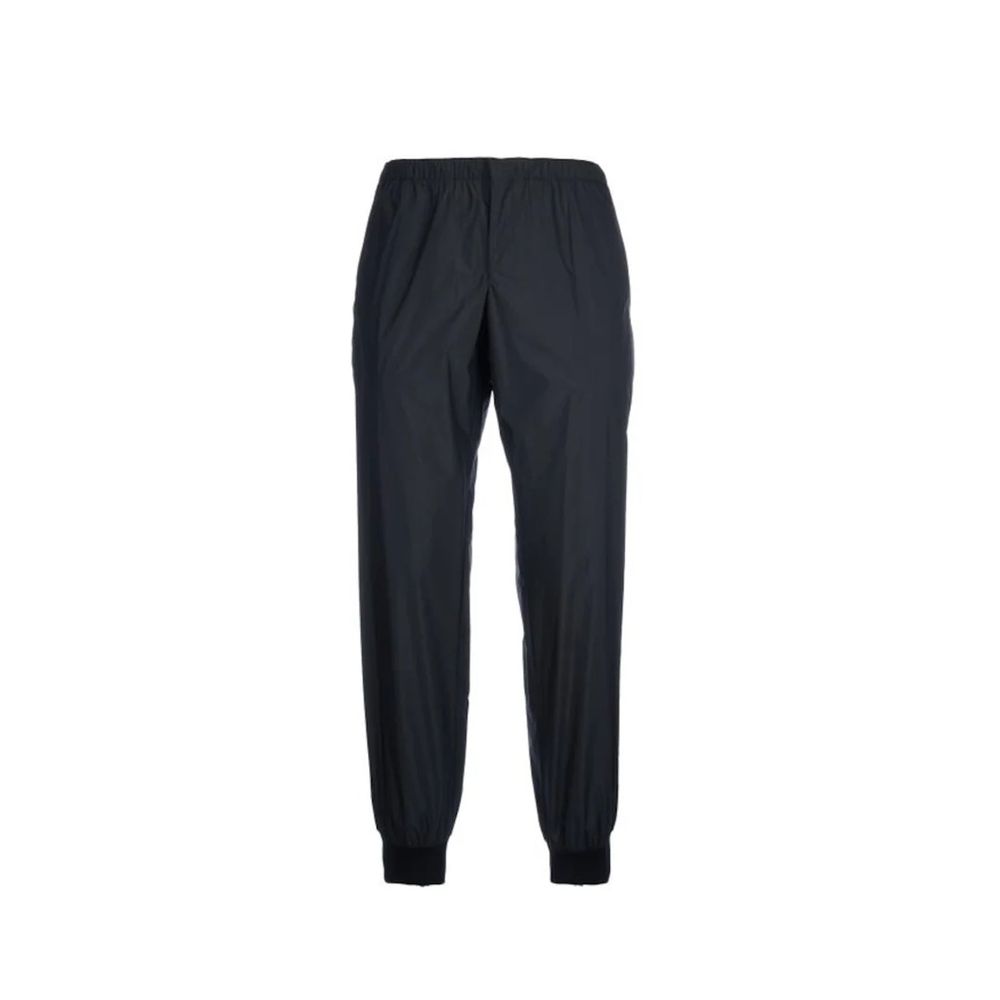 Black Nylon Joggers (Workout Pants) - TIZZIL