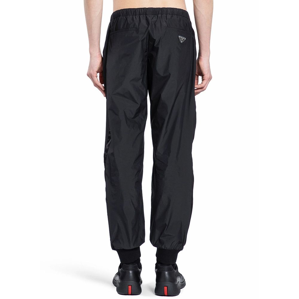 Black Nylon Joggers (Workout Pants) - TIZZIL
