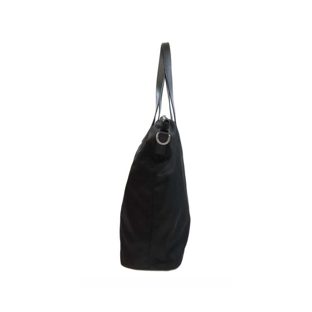 Black Nylon Tote Bag - TIZZIL
