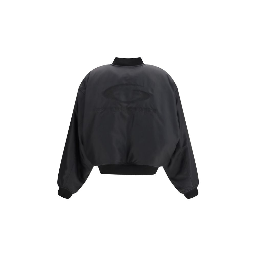 Black Polyamide Bomber - TIZZIL