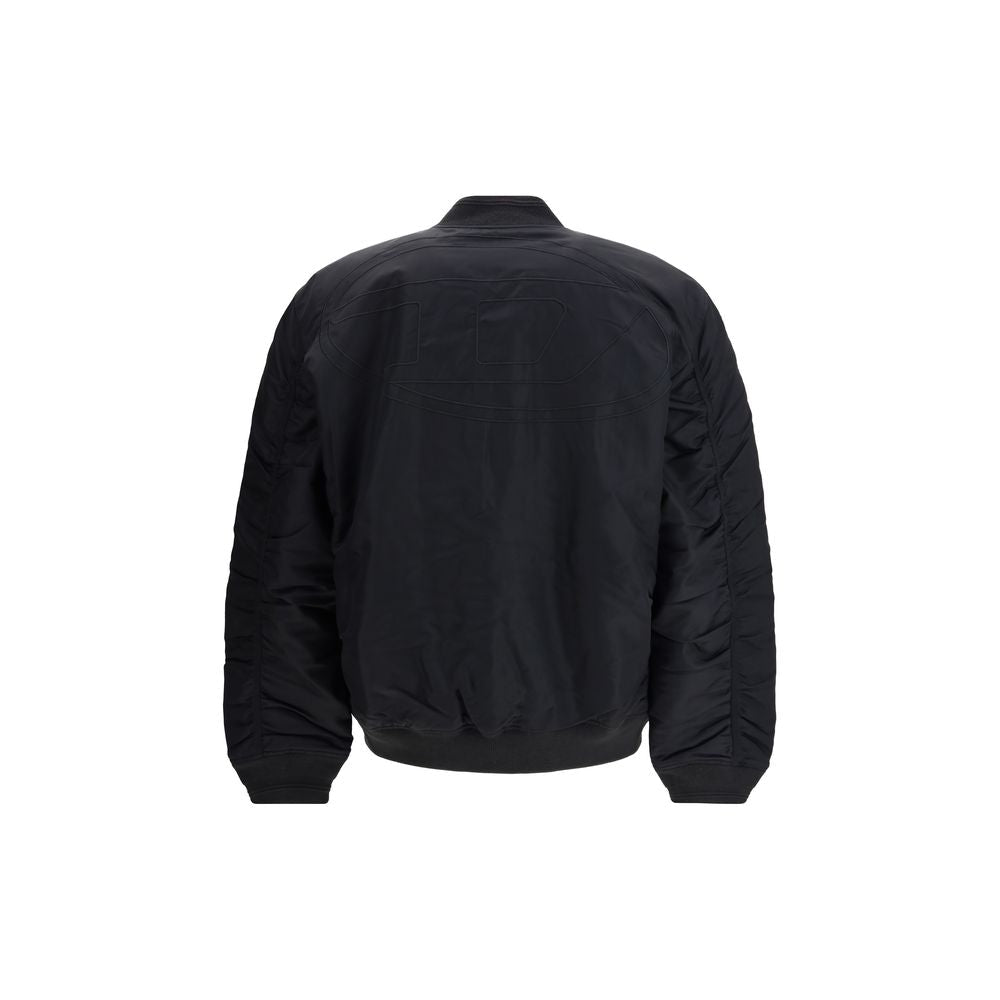 Black Polyamide Bomber - TIZZIL