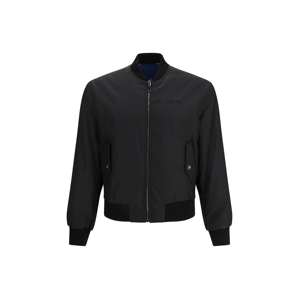 Black Polyamide Bomber - TIZZIL