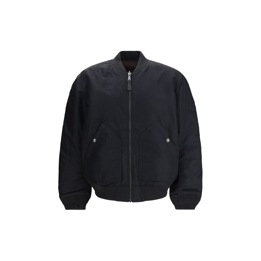Black Polyamide Bomber - TIZZIL