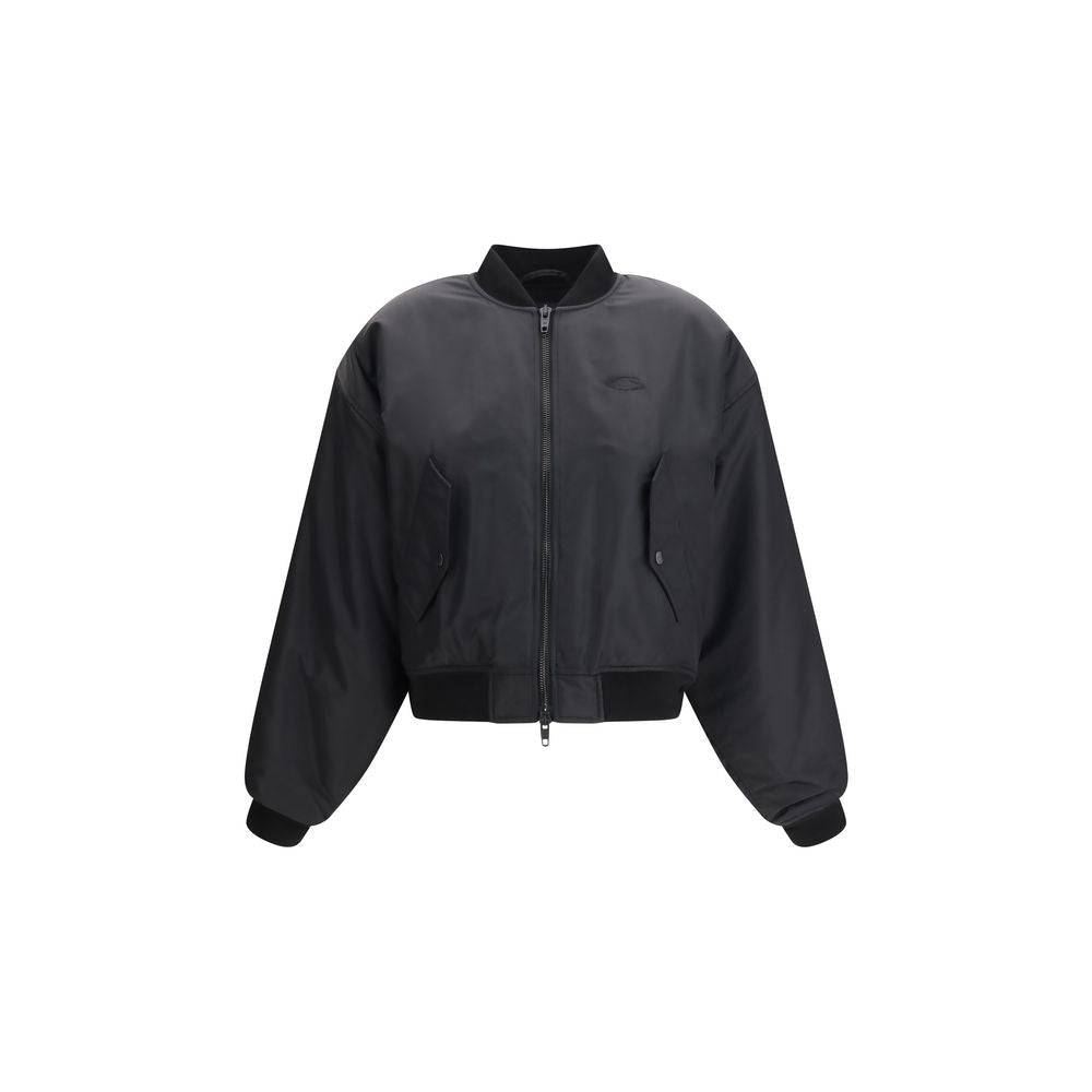 Black Polyamide Bomber - TIZZIL