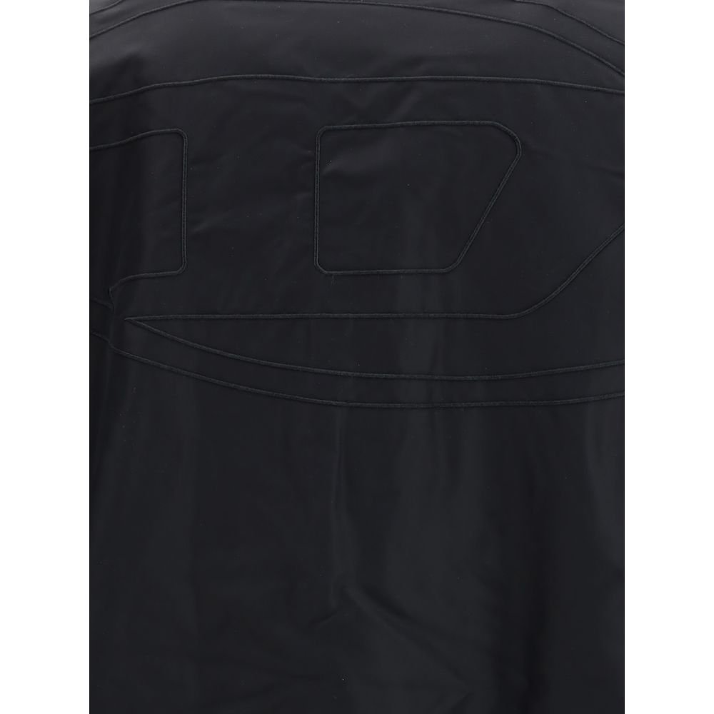 Black Polyamide Bomber - TIZZIL