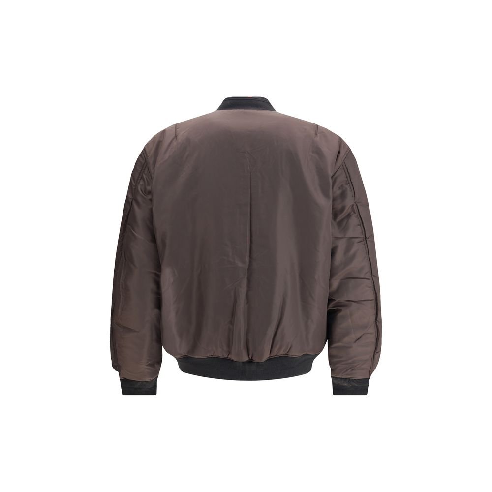 Black Polyamide Bomber - TIZZIL