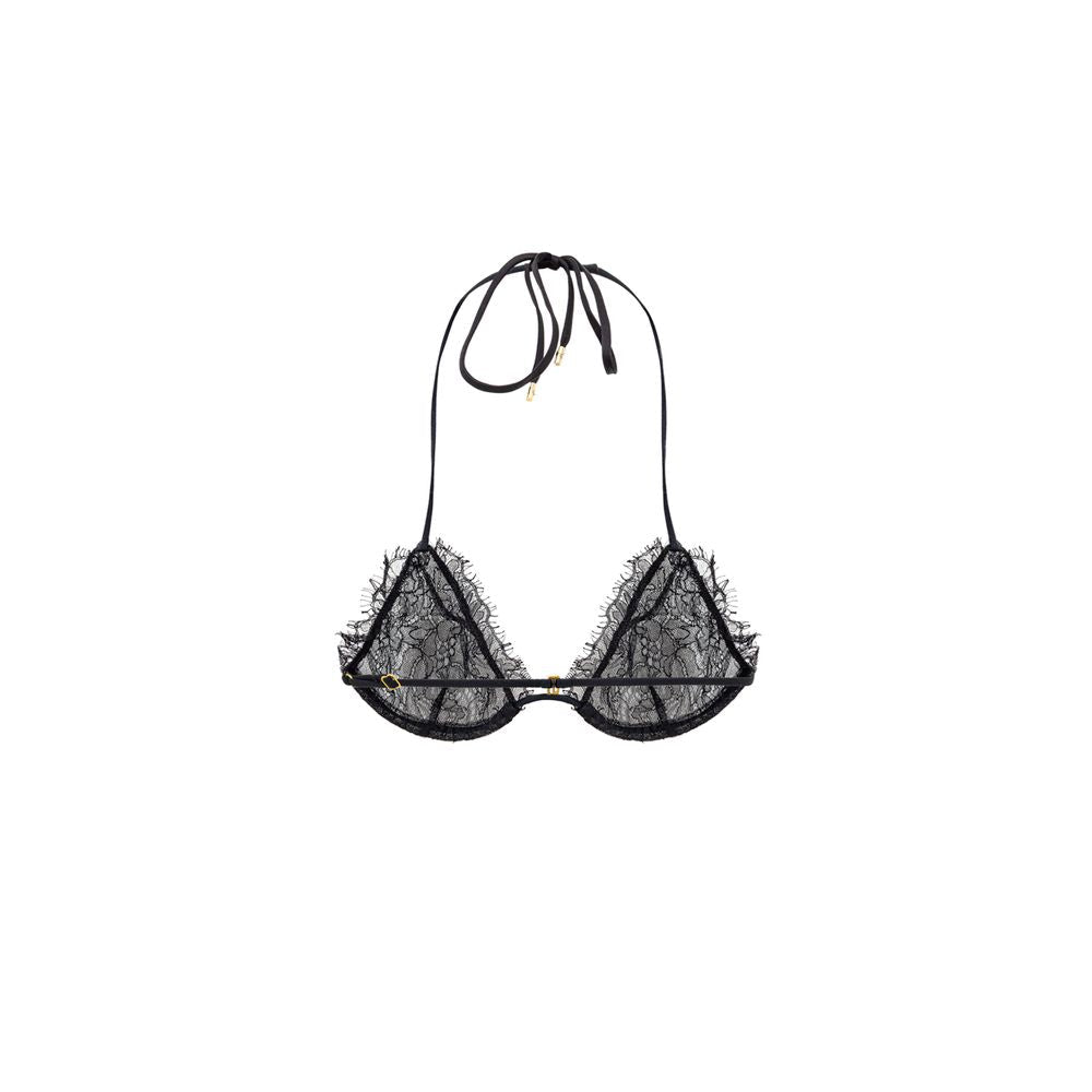 Black Polyamide Bra - TIZZIL