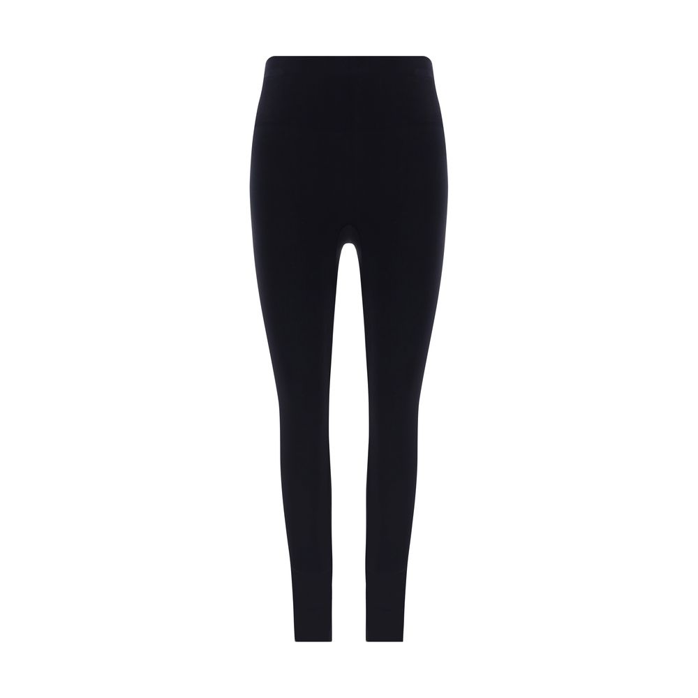 Black Polyamide Leggings - TIZZIL