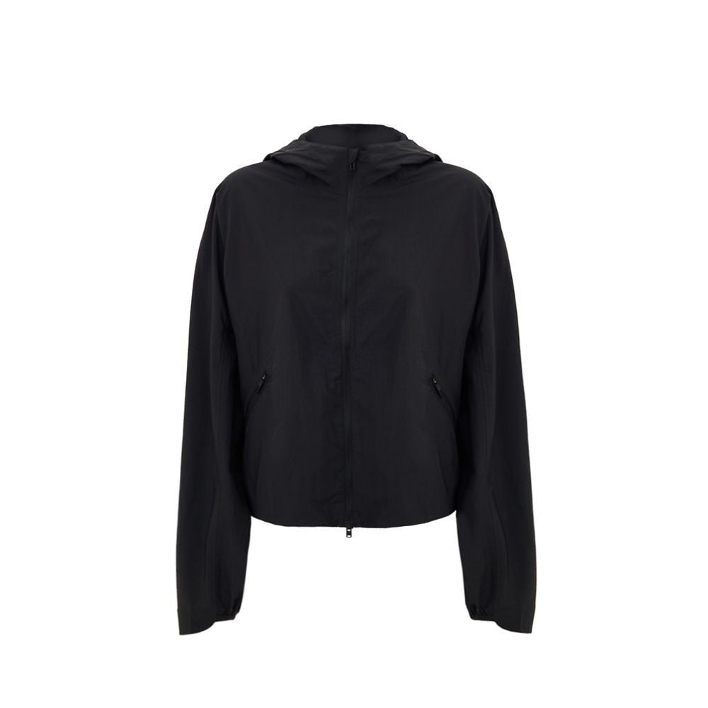 Black Polyamide Shell Jacket - TIZZIL