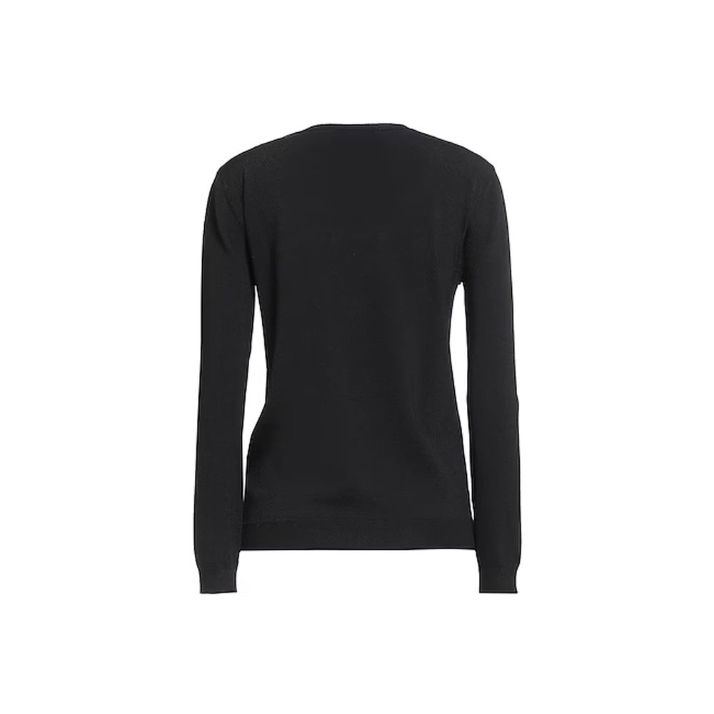 Black Polyamide Sweatshirt - TIZZIL