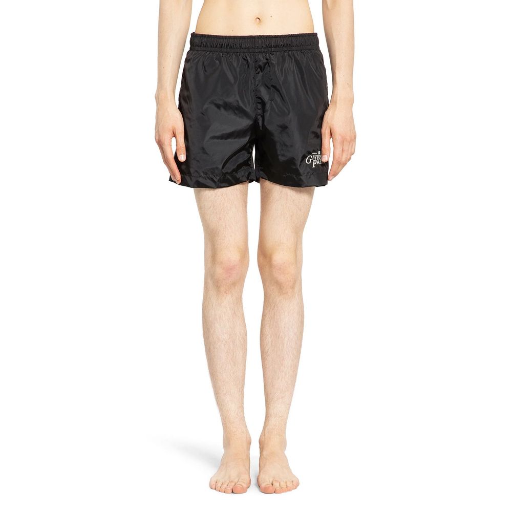 Black Polyamide Swim Shorts - TIZZIL