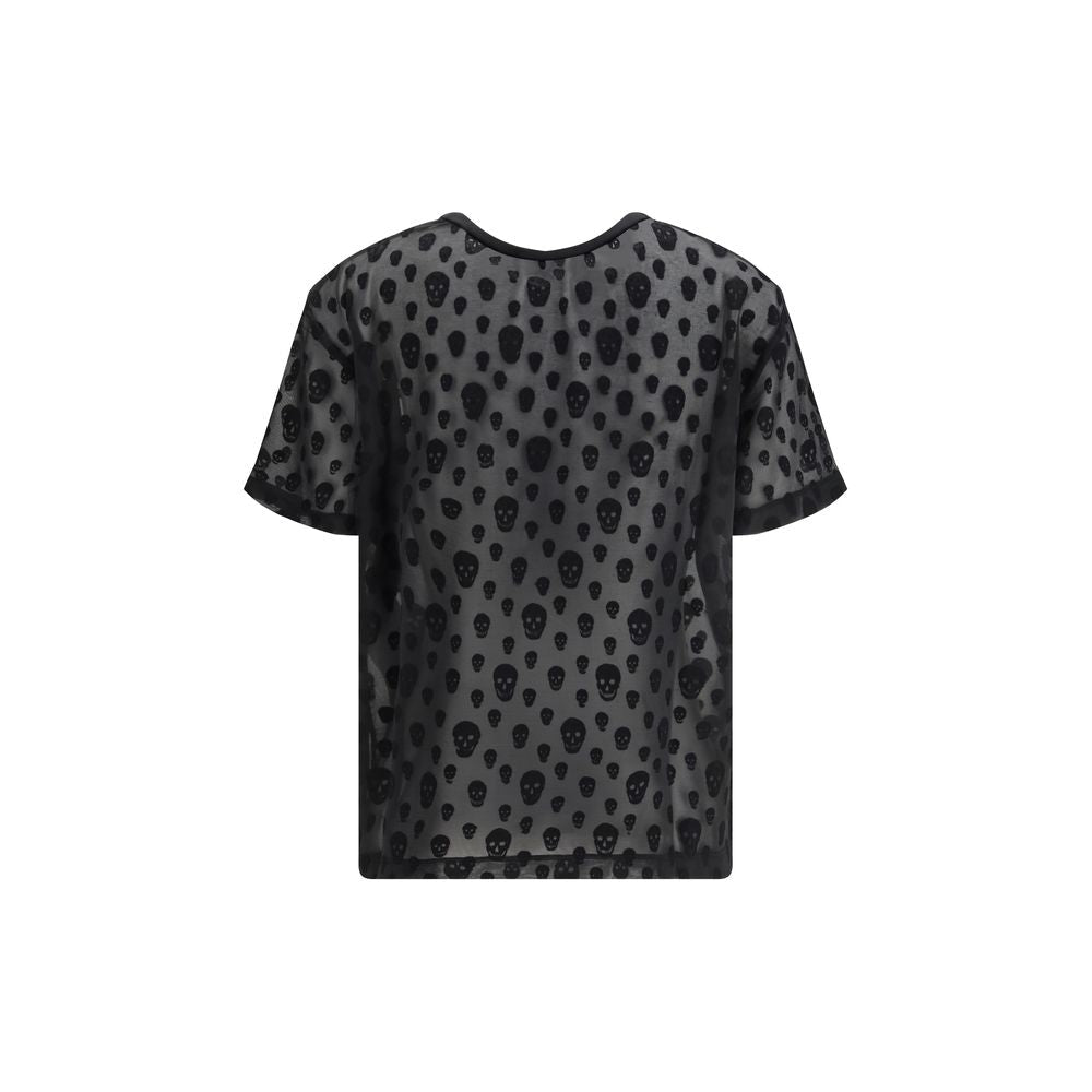 Black Polyamide T-Shirt - TIZZIL
