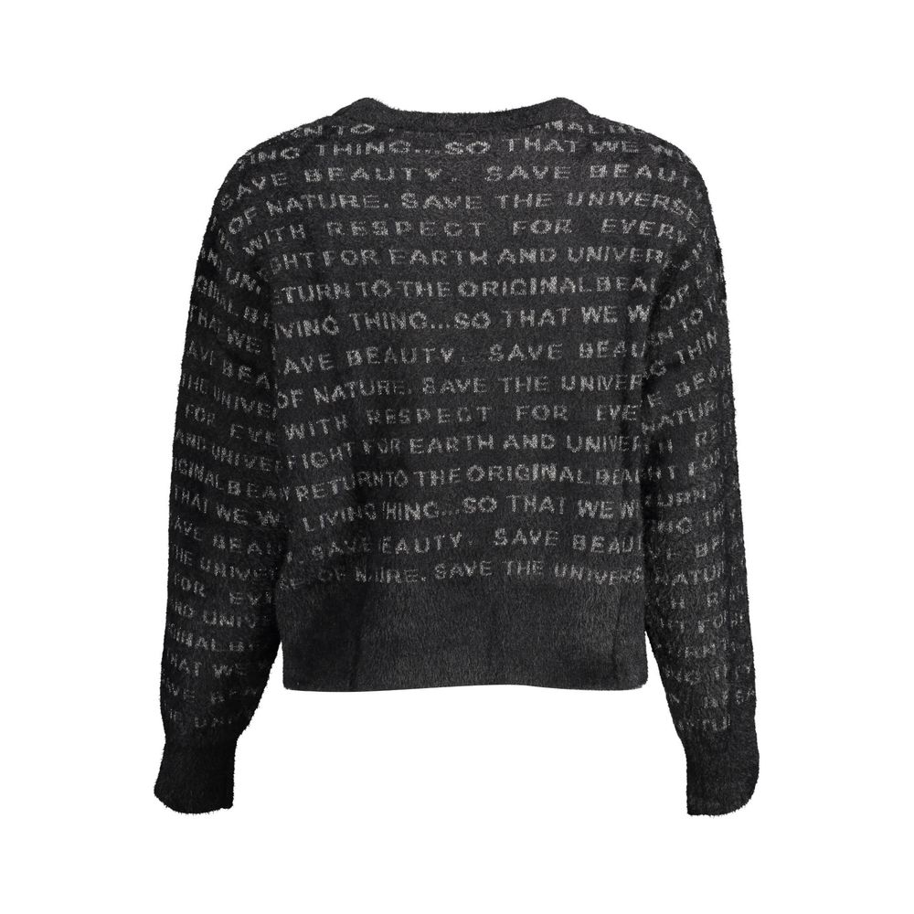 Black Polyamide Women's Sweater - TIZZIL