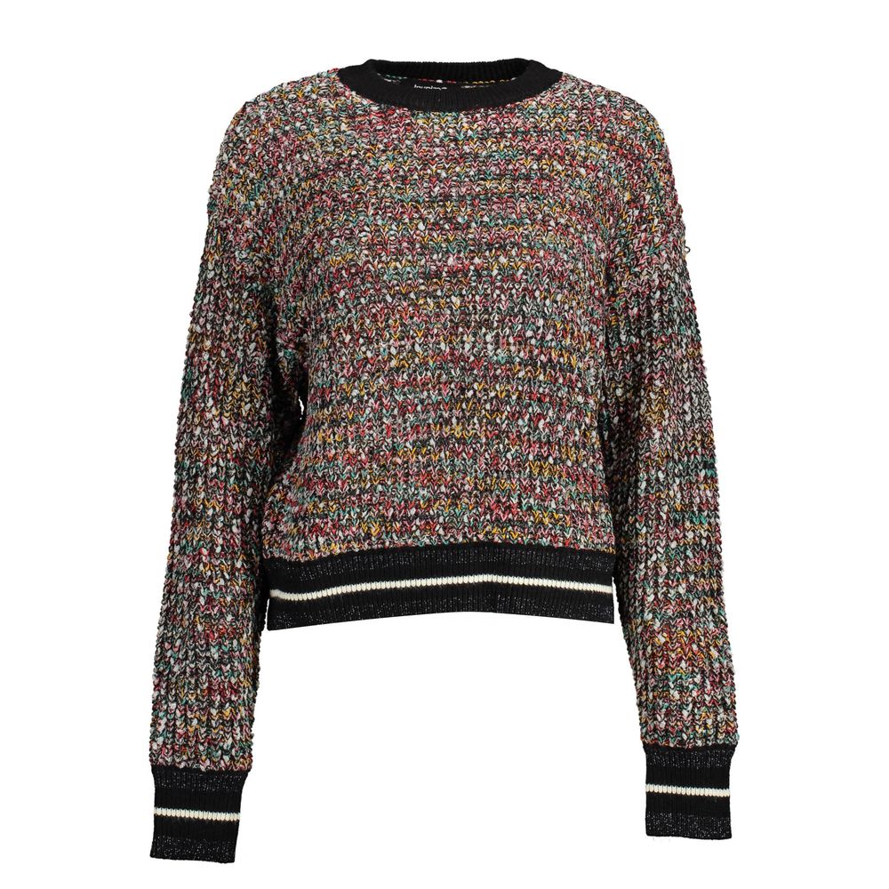 Black Polyamide Women's Sweater - TIZZIL
