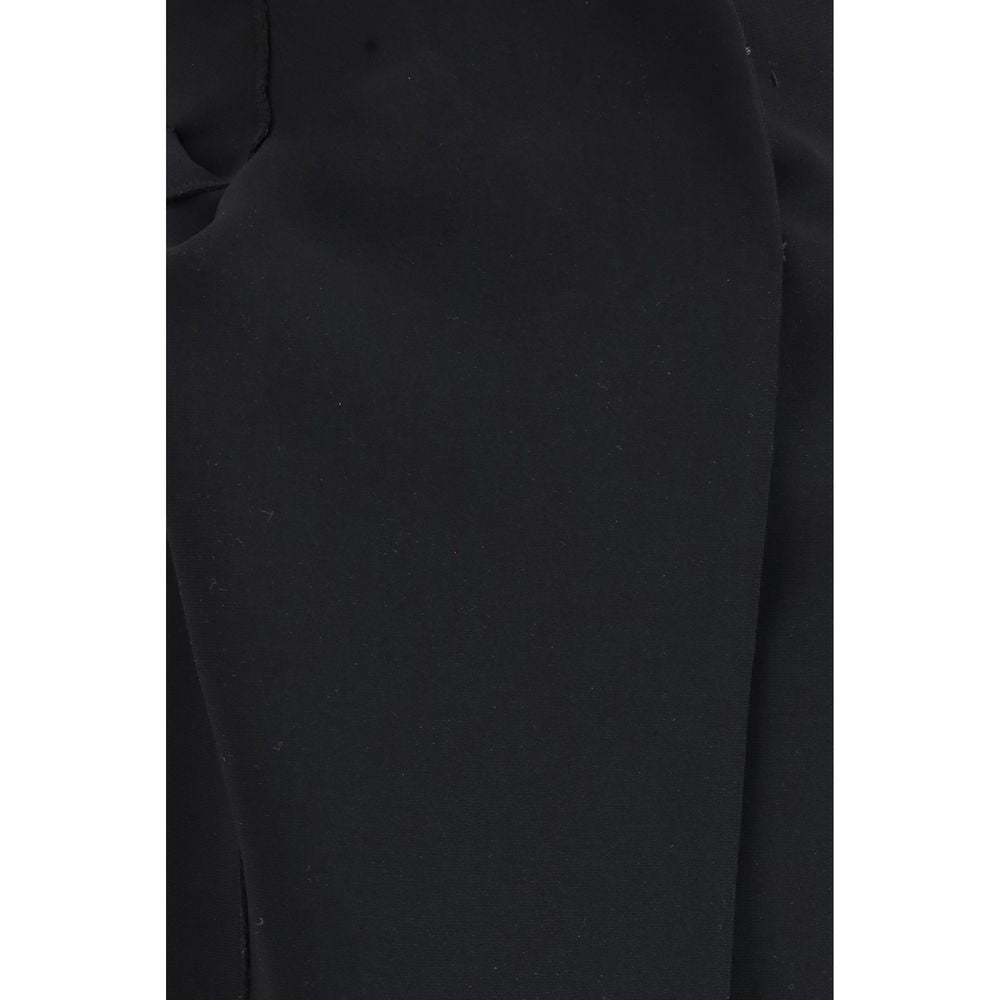Black Polyester Cocktail Dress - TIZZIL