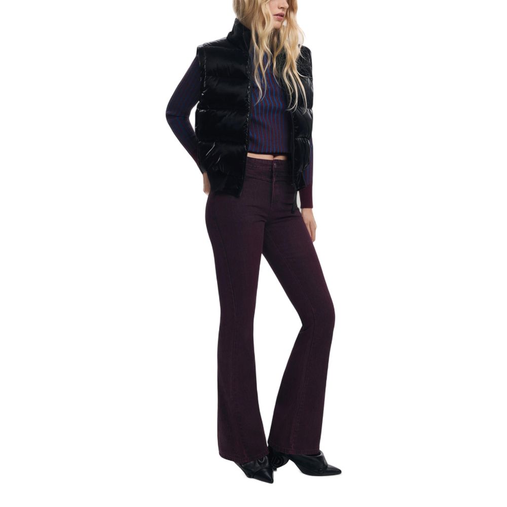 Black Polyester Full - Length Jacket - TIZZIL