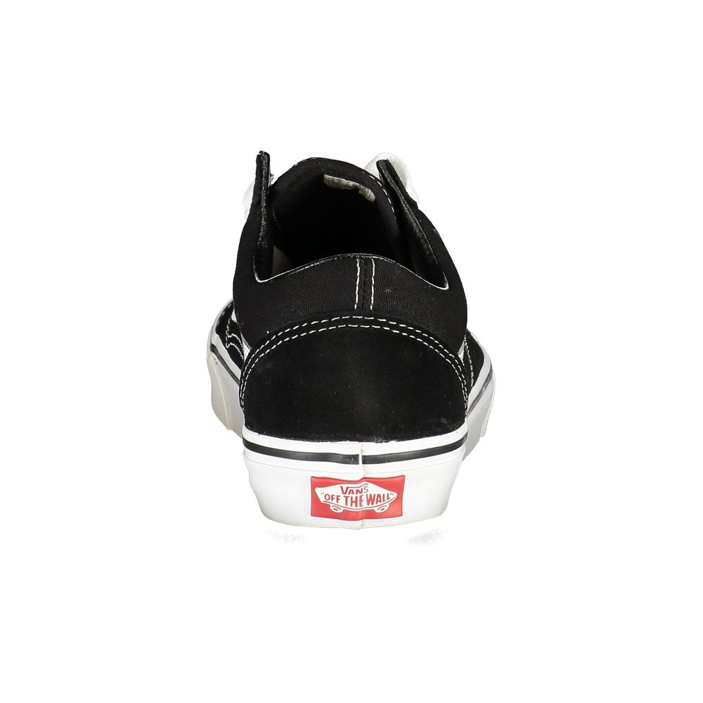 Black Polyester Men Sneaker - TIZZIL