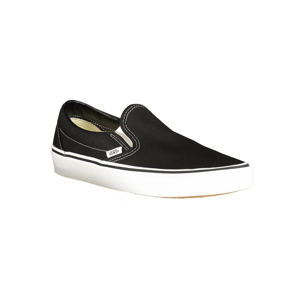 Black Polyester Women Sneaker - TIZZIL
