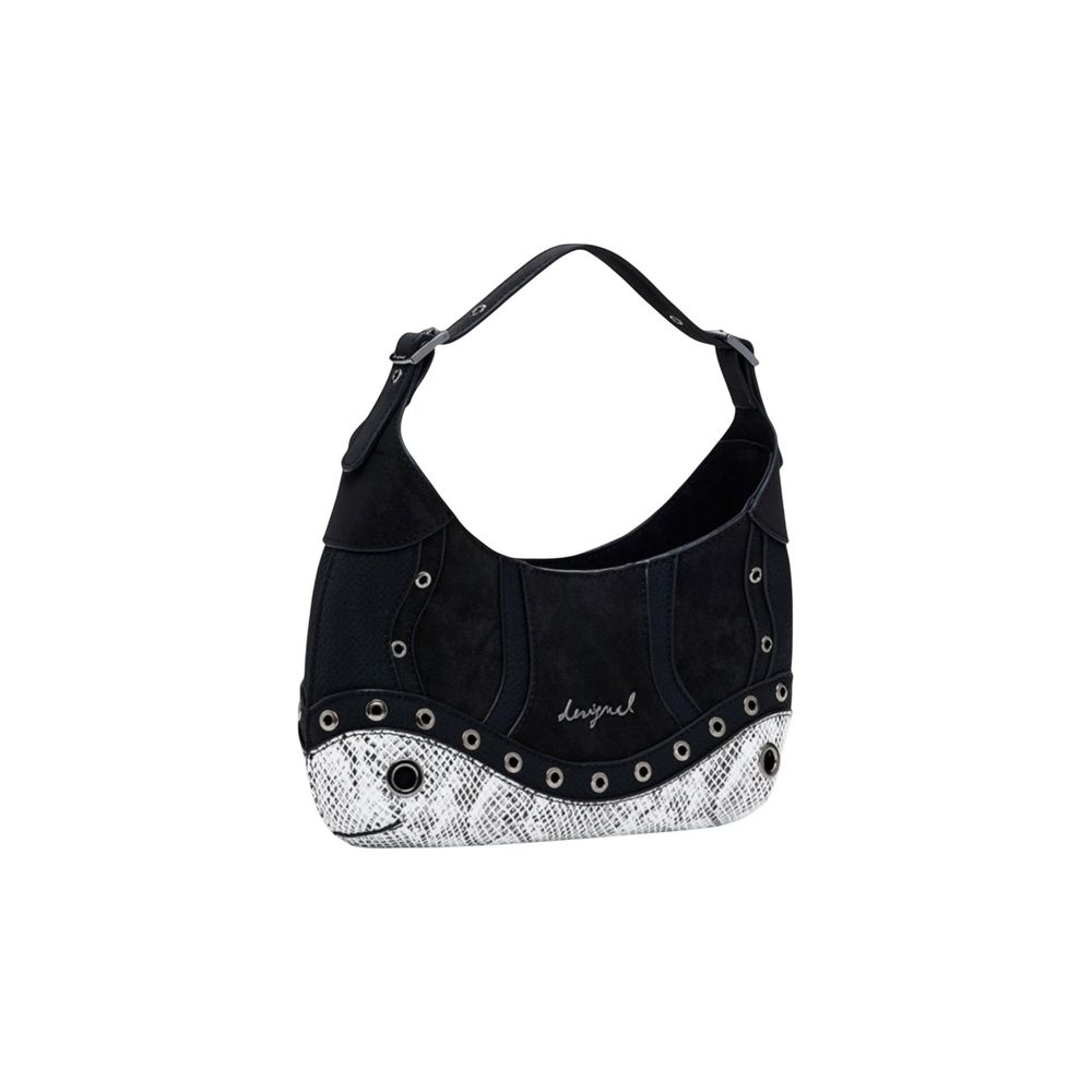 Black Polyethylene Handbag - TIZZIL