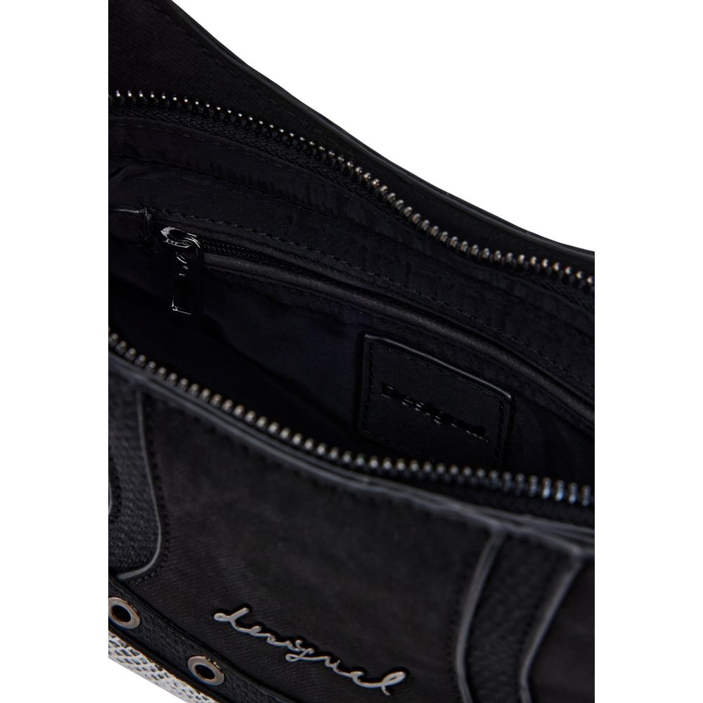 Black Polyethylene Handbag - TIZZIL