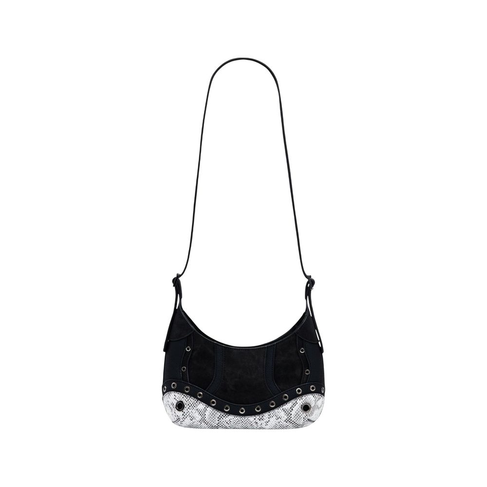 Black Polyethylene Handbag - TIZZIL