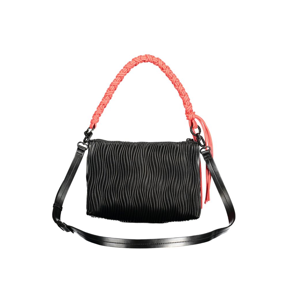 Black Polyethylene Handbag - TIZZIL