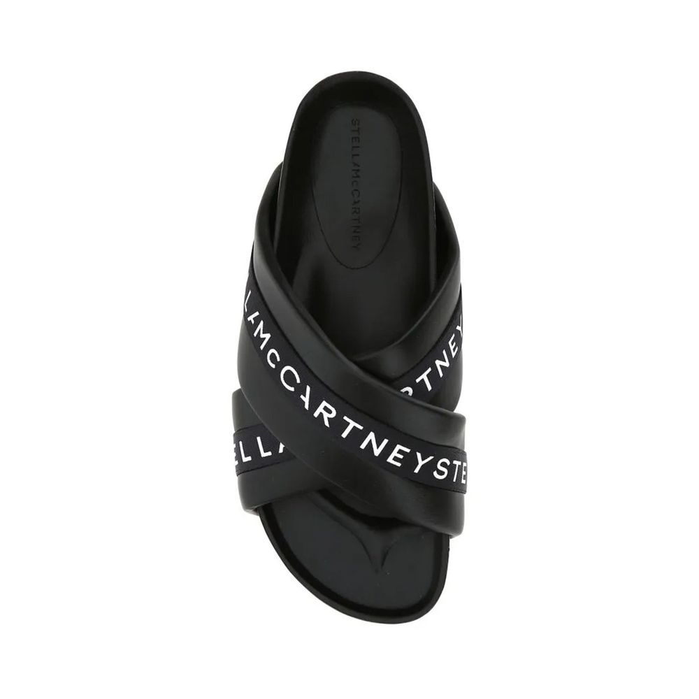 Black Polyethylene Slippers - TIZZIL