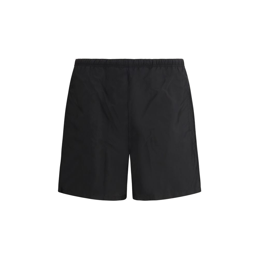 Black Recycled Polyamide Swim Shorts - TIZZIL