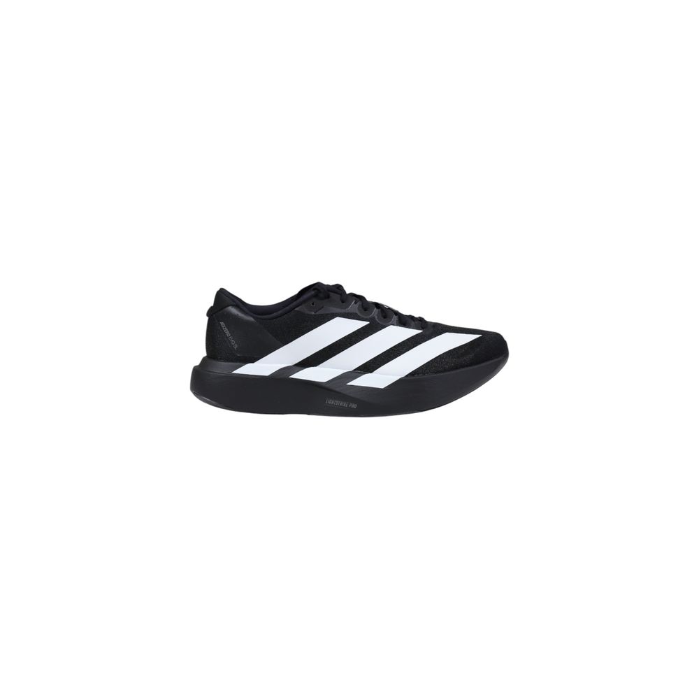 Black Synthetic Athletic Sneakers - TIZZIL